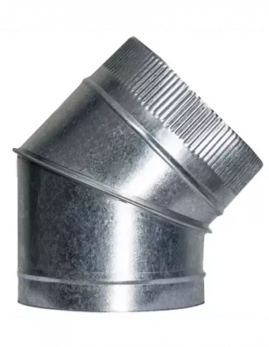 CODO 45º GALVANIZADO 300 (0.8) SECTORES