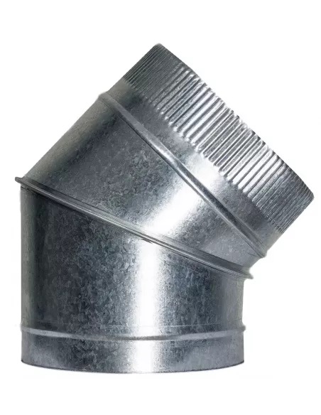 CODO 45º GALVANIZADO 300 (0.8) SECTORES