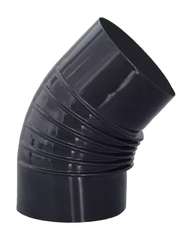 CODO 45º VITRIFICADO 110 (0.5) RIZADO
