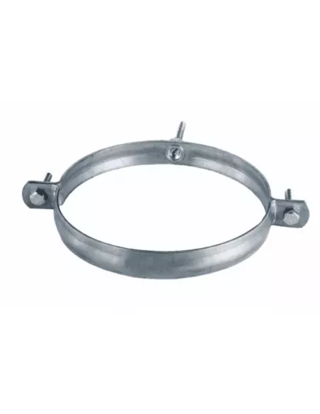 ABRAZADERA PELLET  M-8 INOX PLATA 80MM