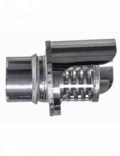 SOMBRERETE ANTILLUVIA HORIZONTAL PELLET INOX
