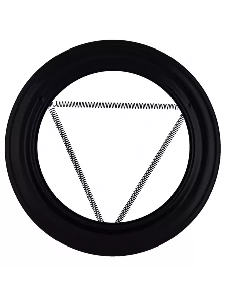 PLAFÓN EMBELLECEDOR VITRIFICADO 80 mm PELLET