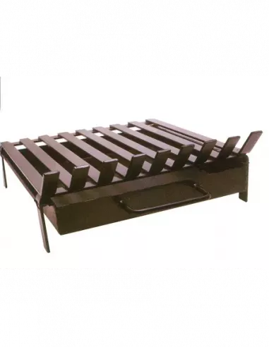 PARRILLA NEGRA CON CENICERO 60cm