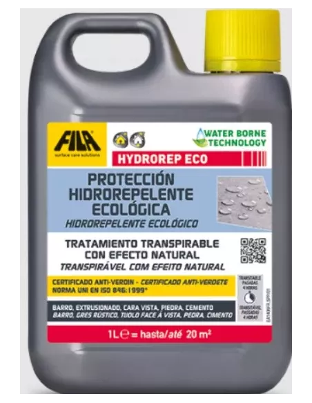 HIDROFUGO BARRO, EXTRUSIONADO 1LT HYDROREP ECO