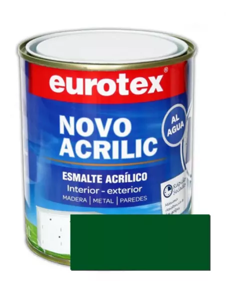 ESMALTE ACRILICO SATINADO VERDE MAYO 750ML