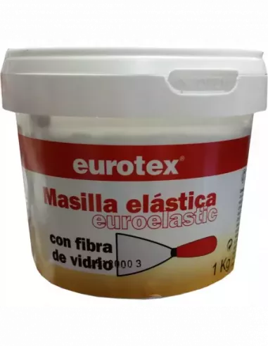 MASILLA ELASTICA USO CON FIBRA DE VIDRIO 1KG 750ML