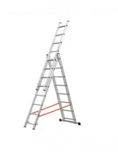 ESCALERA DE 3 TRAMOS 7 PELDAÑOS PROFESIONAL TREKX3