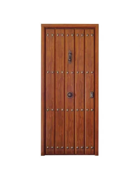 PUERTA ALCAZAR CASTAÑO RUSTICO BL 3P 100X207 IZQ -