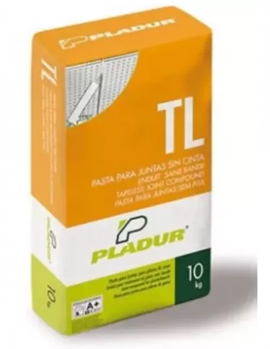 PASTA DE JUNTAS SIN CINTA PLADUR TL 10KG