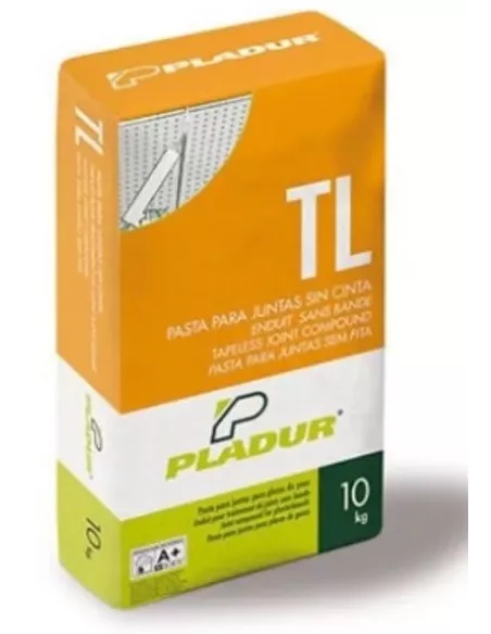 PASTA DE JUNTAS SIN CINTA PLADUR TL 10KG