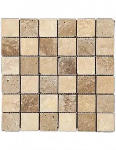 ENMALLADO PIEDRA CORTADA LE CHATEAU 30X30 BEIGE