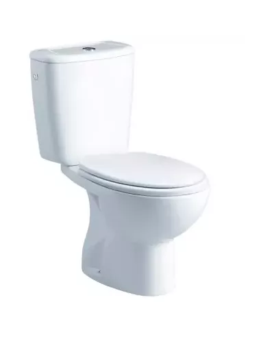 INODORO TAZA ELIA 66X35 S/V C/ANCLAJES TANQUE BAJO