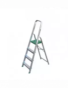 ESCALERA DOMESTICA ALUM. 4 PELDAÑOS