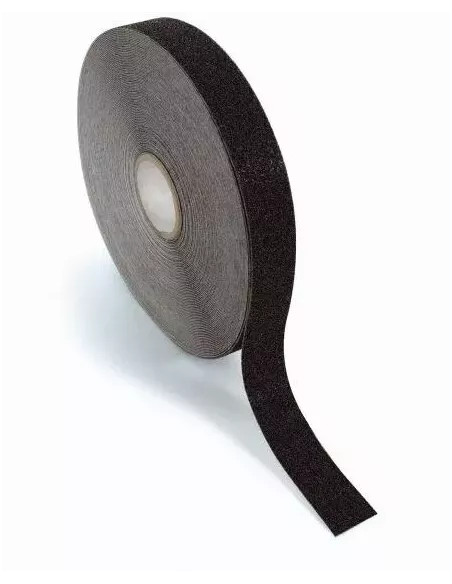 CINTA ADHESIVA ANTIDESLIZANTE NEGRA 25MM 15MT NIVE