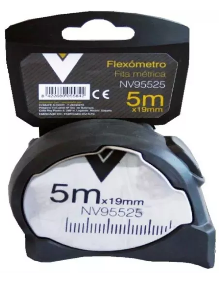 FLEXOMETRO DE 19MM X 5 M METALICO CON FRENO