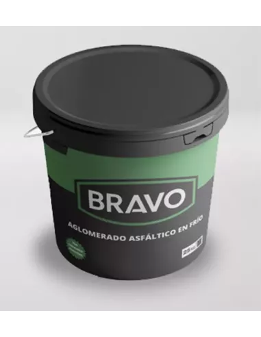 ASFALTO EN FRIO CUBO 25kg BRAVO