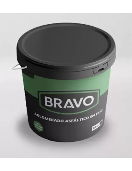 ASFALTO EN FRIO CUBO 25kg BRAVO
