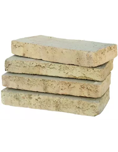 LADRILLO RUSTICO BLANCO 23x11x3.7