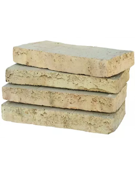 LADRILLO RUSTICO BLANCO 23x11x3.7