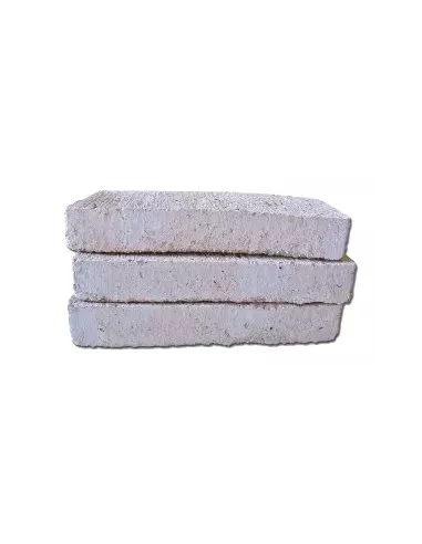 LADRILLO ADOBE RUSTICO/MANUAL BLANCO 28x14x4.5