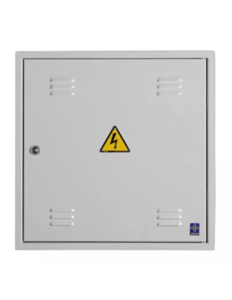 PUERTA METALICA EXTERIOR 600X600 RAL7035