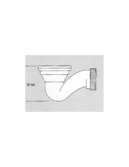 VÁLVULA SIFÓN DUCHA S/H 1 1/2 70 D32-40 H94-625